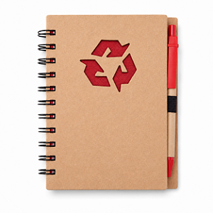AL238 - Caderno Ecológico com Caneta