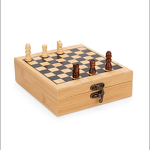 AL256 - Kit Vinho Xadrez 4 Peças