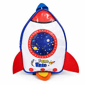 AL233 - Mochila Foguete Personalizada - Infantil