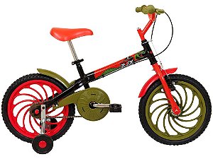 Bicicleta Infantil Caloi Power Rex Aro 16 Freio V-Brake