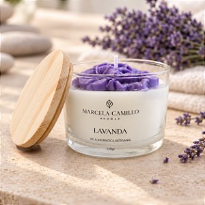 Vela Perfumada Lavanda 120g