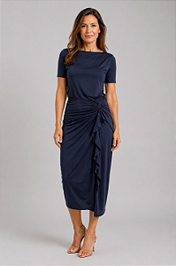 Blusa Feminina Decote Canoa