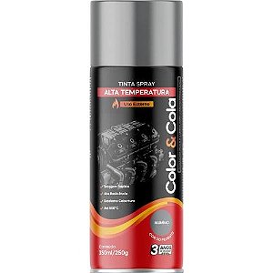 TINTA ALTA TEMPERATURA PRETA FOSCO