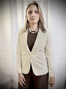 Blazer Catarina Champanhe