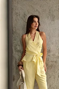 Blusa Manuela Amarela