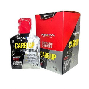 Carb Up Energy Gel Caixa 10 unidades (300g) - Morango Silvestre