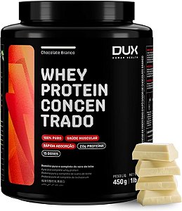 Whey Protein Concentrado Pote (450g) - Chocolate Branco