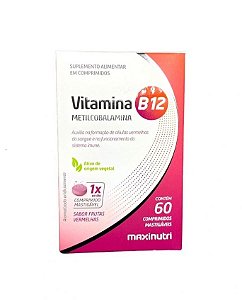Vitamina B12 Comprimidos Mastigáveis (60 comp)