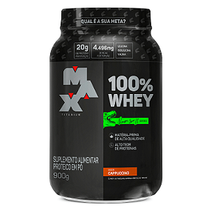 100% Whey (900g) - Cappuccino