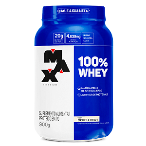 100% Whey (900g) - Cookies and Cream