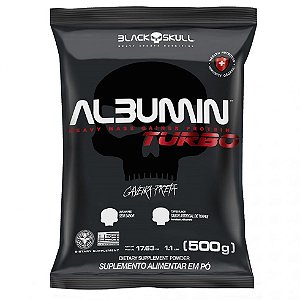 Albumin Turbo Refil (500g) - Sem Sabor