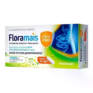 Floramais Zinco Pro (12 caps)