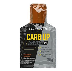 Carb Up Black Gel (30g) - Caramelo Salgado