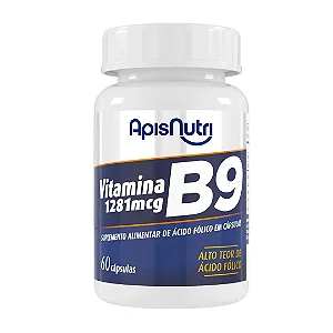 Vitamina B9 - 1281mcg (60 caps)