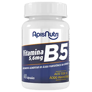 Vitamina B5 - 5.6mg (60 caps)