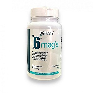 6 Mag's 550mg (60 caps)