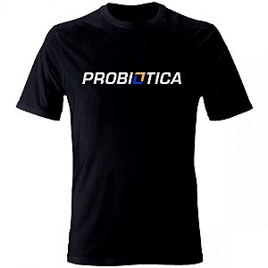 Camiseta Preta Probiótica - G