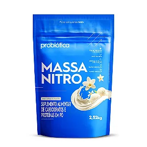 Massa Nitro NO2 Refil (2.52kg) - Baunilha