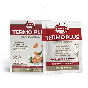 Termo Plus Display (30 sachês de 4g) - Tangerina com Chá Verde