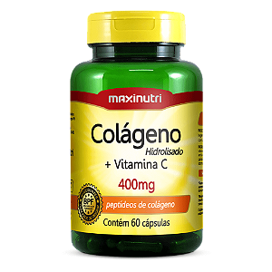 Colágeno + Vitamina C 400mg (60 caps)