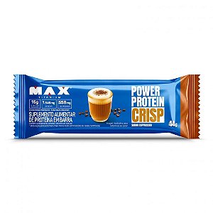 Power Protein Crisp Bar (44g) - Cappuccino