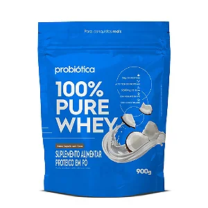 100% Pure Whey Refil (900g) - Iogurte c/ Coco