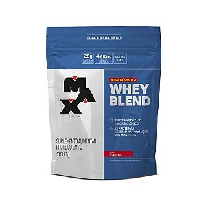 Whey Blend Refil (900g) - Morango