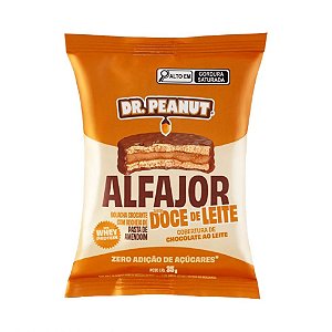 Alfajor Dr. Peanut (35g) - Doce de Leite Cobertura de Choc. ao Leite