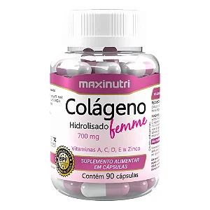 Colágeno Hidrolisado Femme 700mg (90 caps)