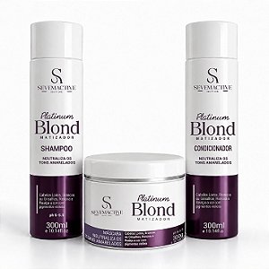 KIT HOMECARE BLOND 300ML + COND 300ML + MÁSC 300G