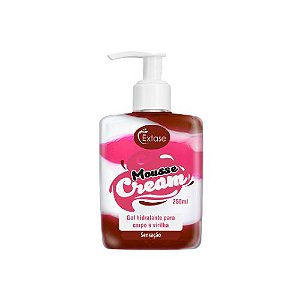 Gel Hidratante Beijável Mousse Cream Sensação 250ml - Êxtase