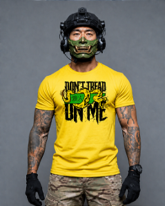 Camiseta Militar Ronin Apparel Don't Tread On Me Ronin Back com Estampa nas Costas