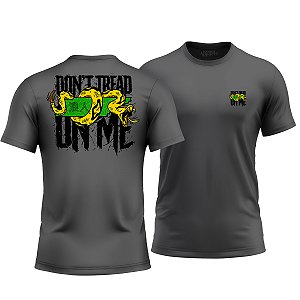 Camiseta Militar Ronin Apparel Don't Tread On Me Ronin Back com Estampa nas Costas