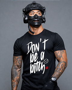 Camiseta Militar Ronin Apparel Don't Be a Bitch Preta