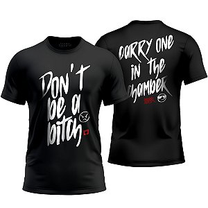 Camiseta Militar Ronin Apparel Don't Be a Bitch Preta