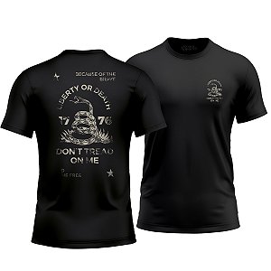 Camiseta Militar Liberty or Death Ronin Apparel com Estampa nas Costas
