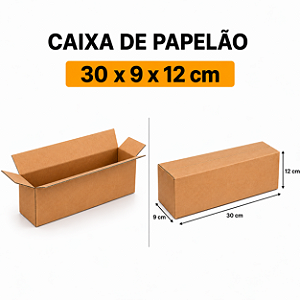 Caixa de Papelão 30x9x12cm