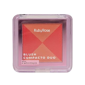 Blush compacto Duo Ruby Rose.
