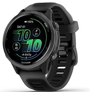 Relógio Garmin Forerunner 570 - 42 mm Cinza Ardósia e Preto