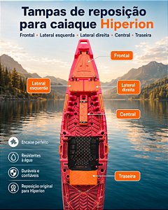 Tampas caiaque Hiperion