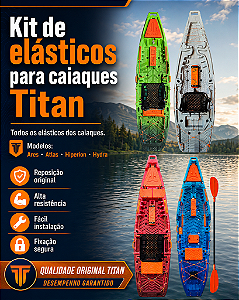 KIT Elásticos Titan (Todos os elásticos, menos as tampas)