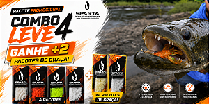 COMBO TRAÍRA — 4 Pacotes + 2 Pacotes de brinde
