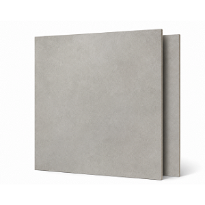 Porcelanato ViaRosa Cimento Natural Acetinado Retificado 72x72 cm – Caixa 2,59 m²