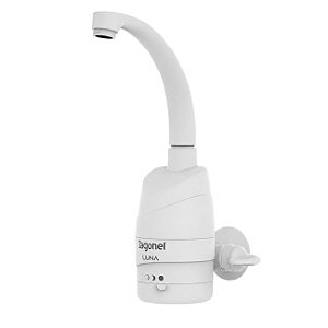 Torneira Elétrica Zagonel Luna Parede 4T 5500W 127V Branca