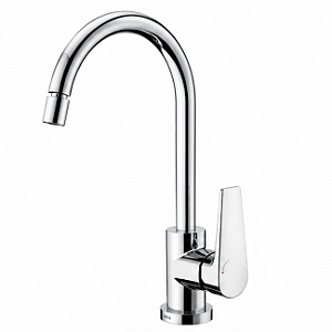 Misturador Monocomando de Mesa para Cozinha Docol Lift ColdStart Bica Alta Cromado 00796206