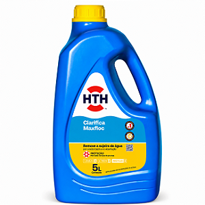 HTH Clarifica Maxfloc 5 L Clarificante e Floculante para Piscinas