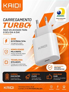 Fonte Kaidi 20w Anatel
