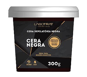 LABOTRAT Cera Depilatória Hidrossolúvel Negra 300g