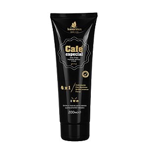 BARROMINAS Creme para Pentear Antifrizz Café Especial 200ml - Proteção Térmica e Solar