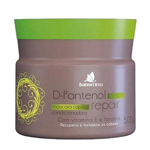 BARROMINAS Máscara D-Pantenol Repair 500g - Cabelos Frágeis e Sem Vida